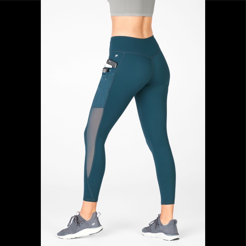 NWT Blue 7/8 Fabletics Leggings